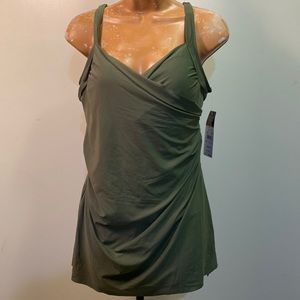 NWT Catalina Size Medium Sage Swim Suit